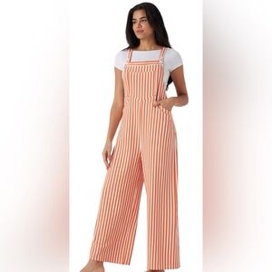 Halara Waffle Overalls -NWT